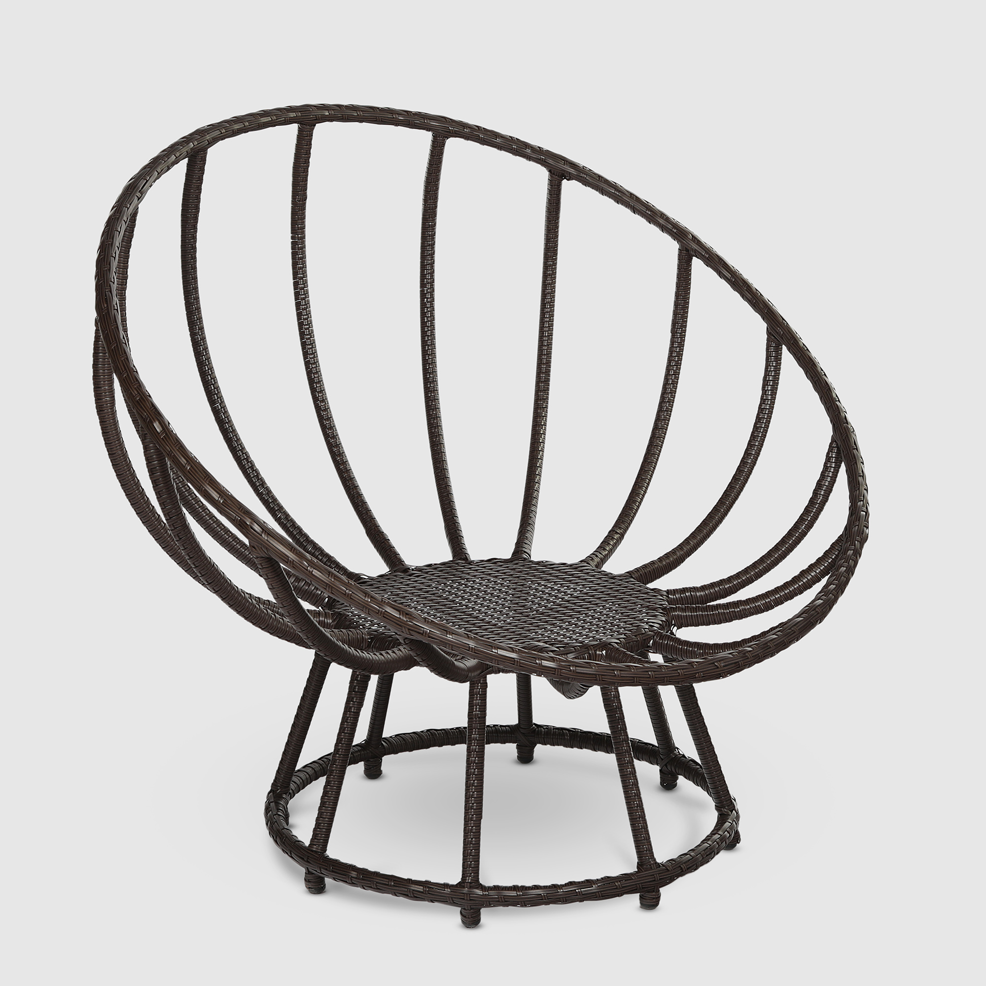Комплект мебели Ns Rattan 3 предмета, цвет коричневый, размер 110х110 - фото 6