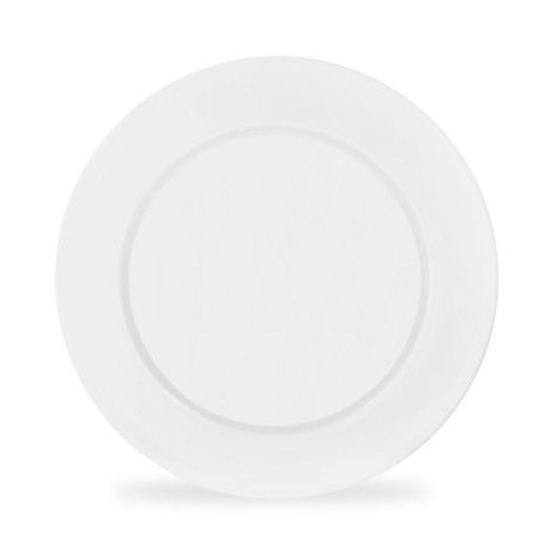 Тарелка Башкирский фарфор плоская Классик 190 мм белый салатник башкирский фарфор принц 380 мл белый