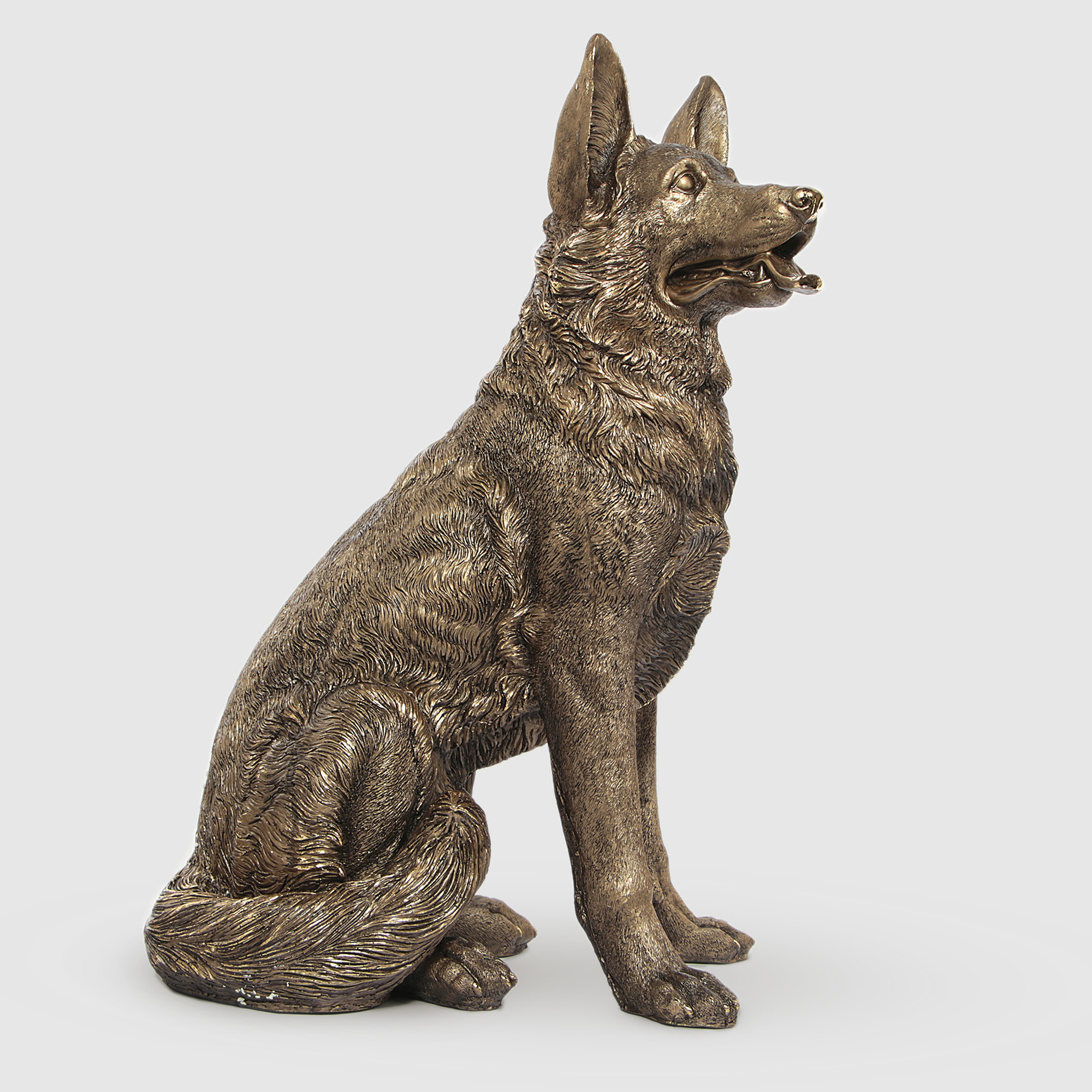 Фигура садовая Тпк полиформ Собака овчарка Н-85 см фигура садовая собака йорк с щенками h30 см