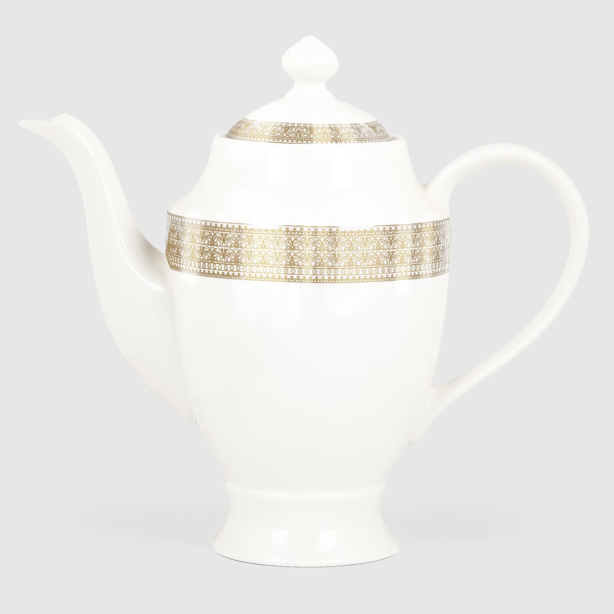 фото Сервиз чайно-столовый macbeth bone porcelain golden castle 37 предмета 6 персон