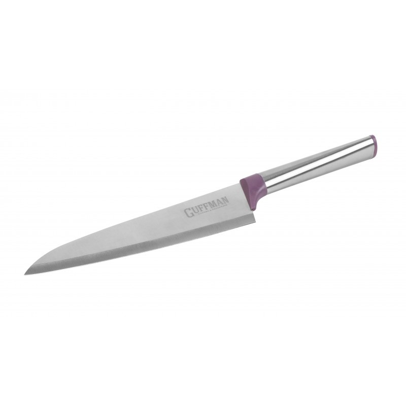 Нож шеф Guffman пурпурный нож для нарезки guffman голубой