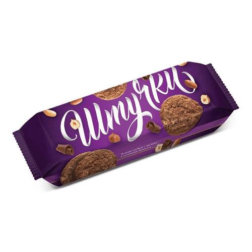 Печенье сдобное Любимый Край орех-шоколад, 160 г