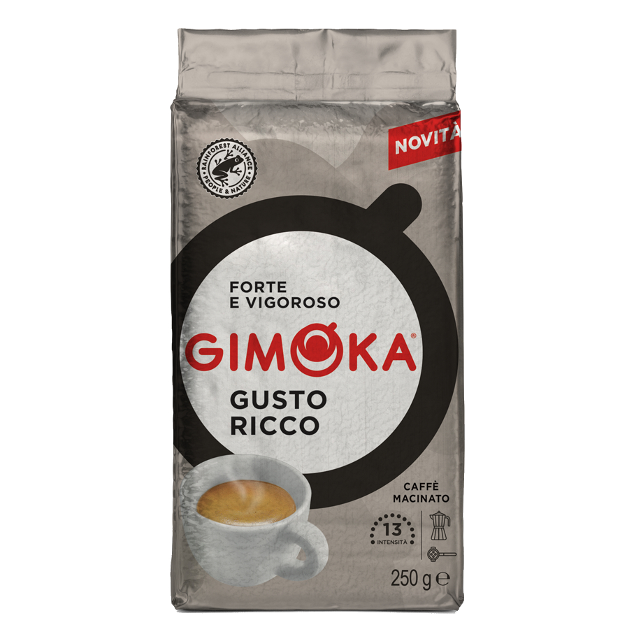 Кофе молотый Gimoka Gusto Ricco, 250 г кофе молотый don carlos gusto classico 250 г