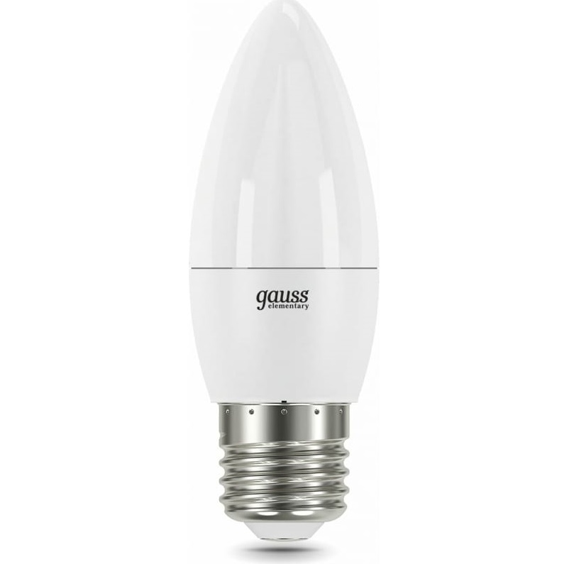 Лампа Gauss Elementary Свеча 12W 950lm 3000 K E27 LED Вид№2