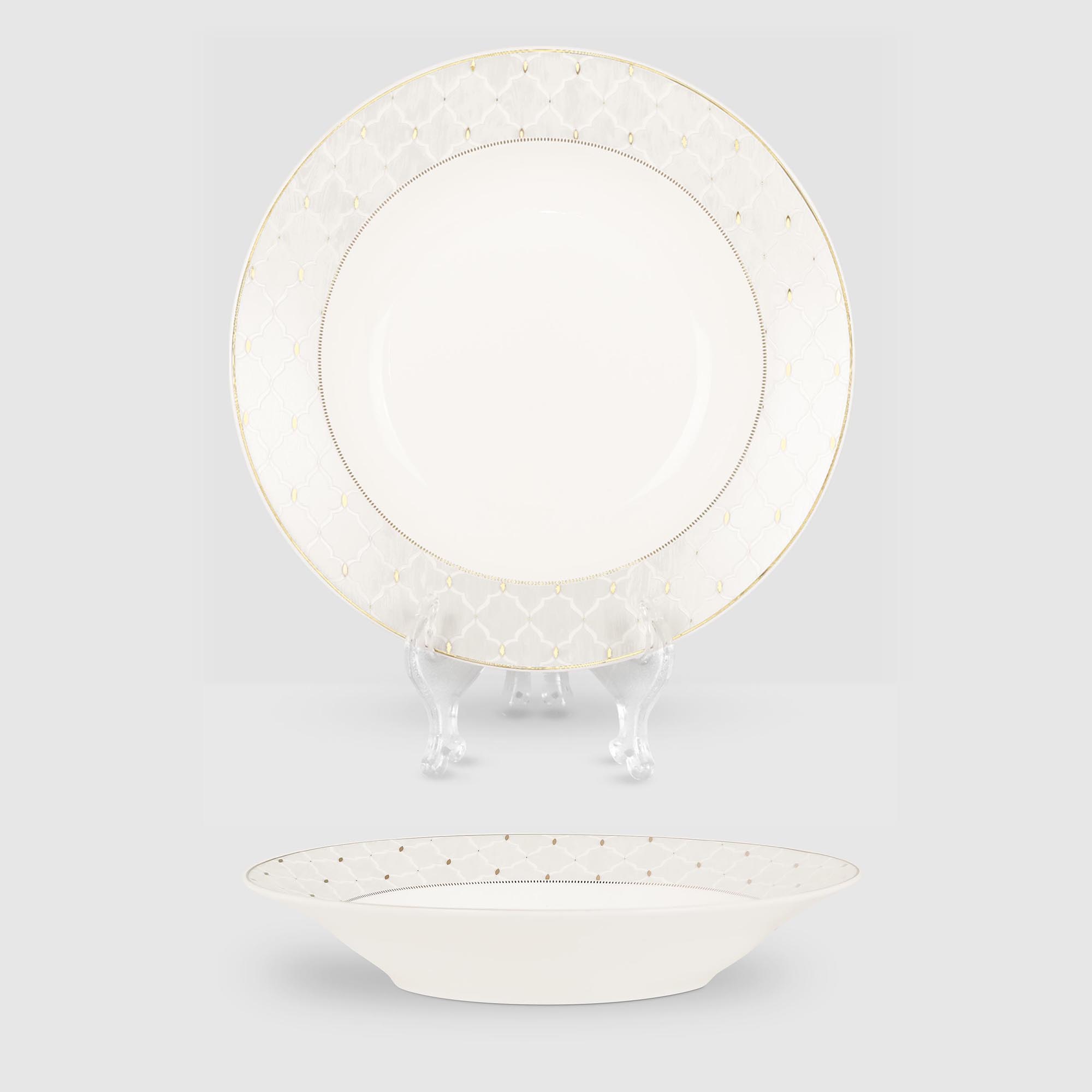 Сервиз столовый Macbeth bone porcelain Triumph 26 предметов на 6 персон, цвет белый - фото 6
