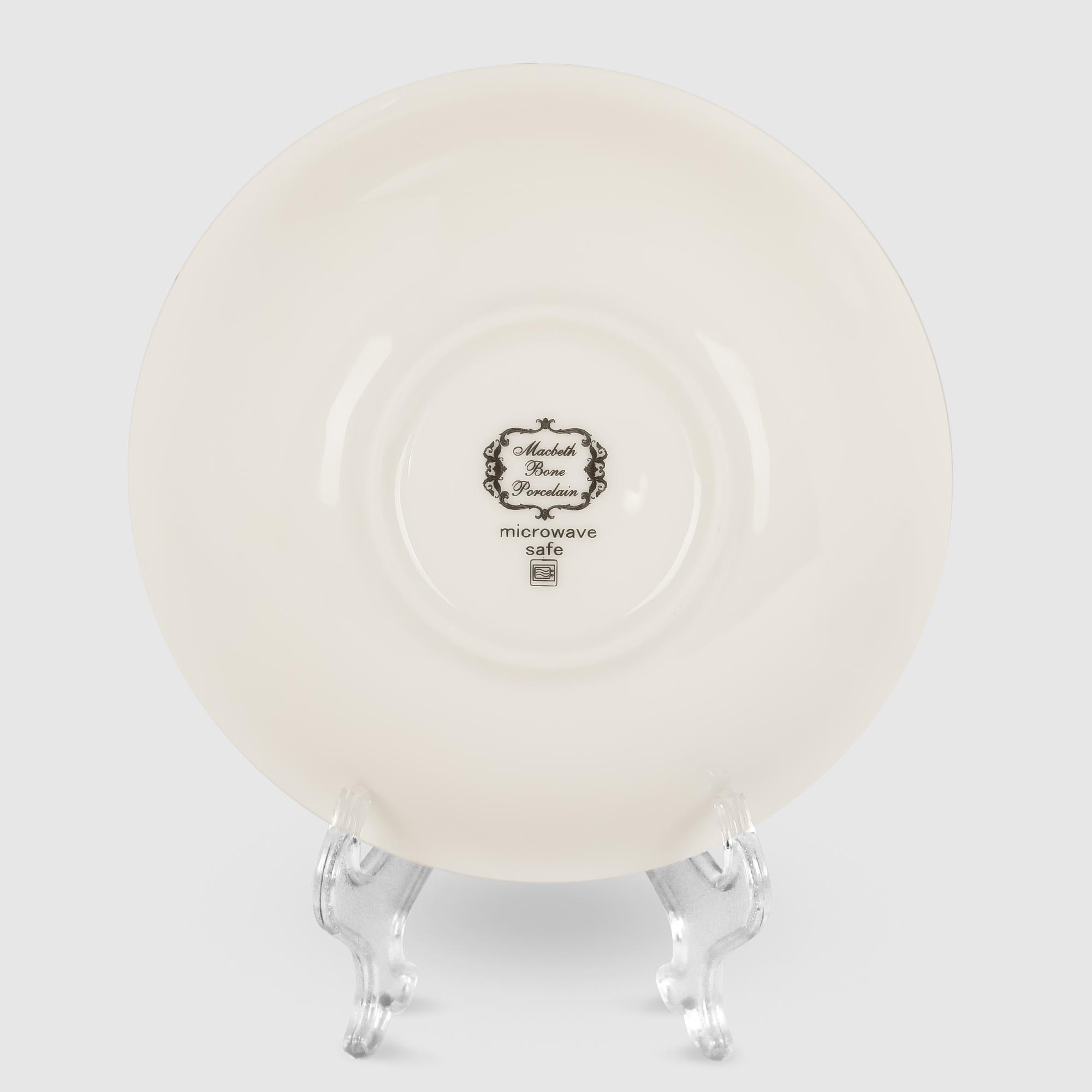 Сервиз столовый Macbeth bone porcelain Triumph 26 предметов на 6 персон, цвет белый - фото 20