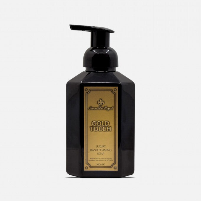Мыло-пенка Savon de Royal touch gold 500мл мыло жидкое savon de royal provance cube beige 500мл