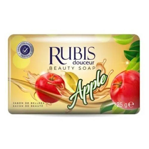 Мыло туалетное Rubis apple 125г мыло туалетное rubis aloe vera vitamin e 125г