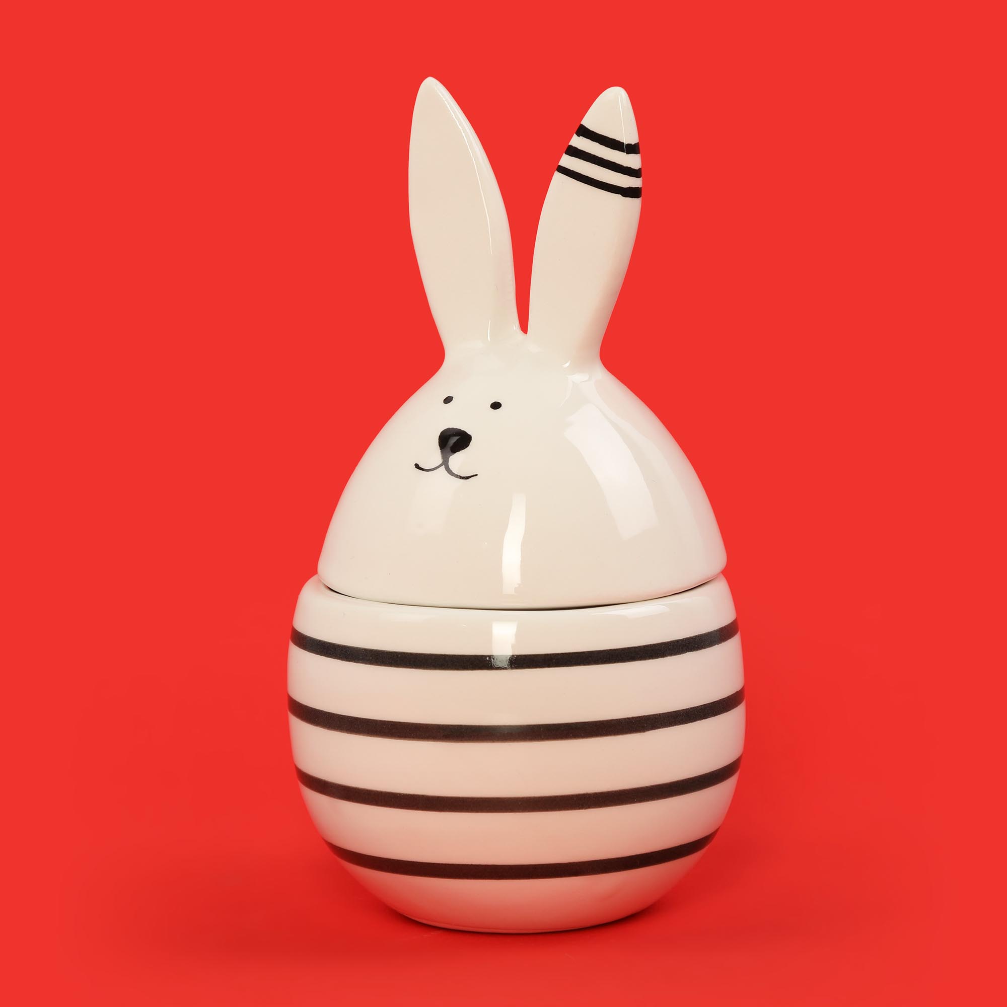 Яйцо с крышкой Universe Ceramics кролик 9x9x16,5 см