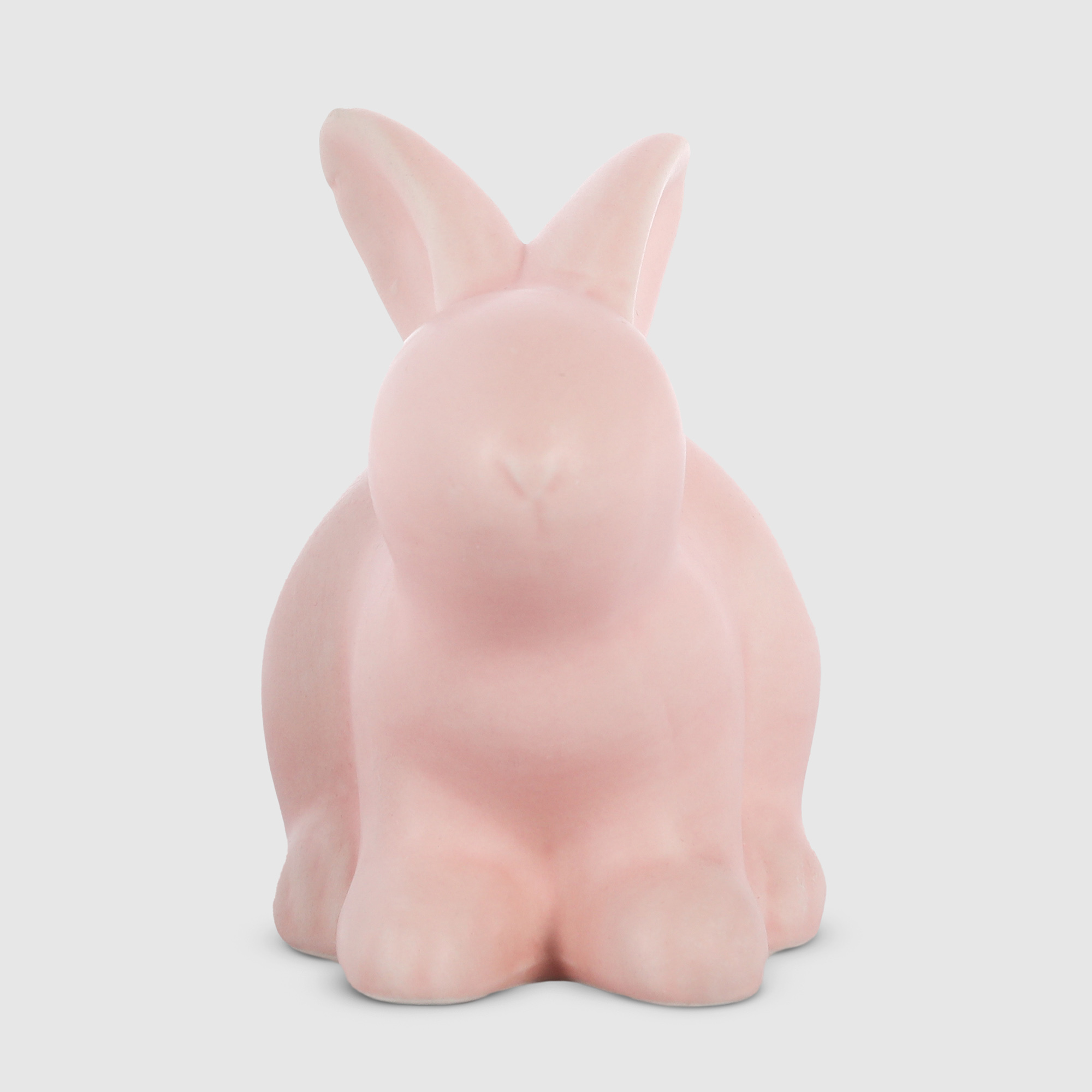 Кролик Crocus розовый керамика 11x6x9 см