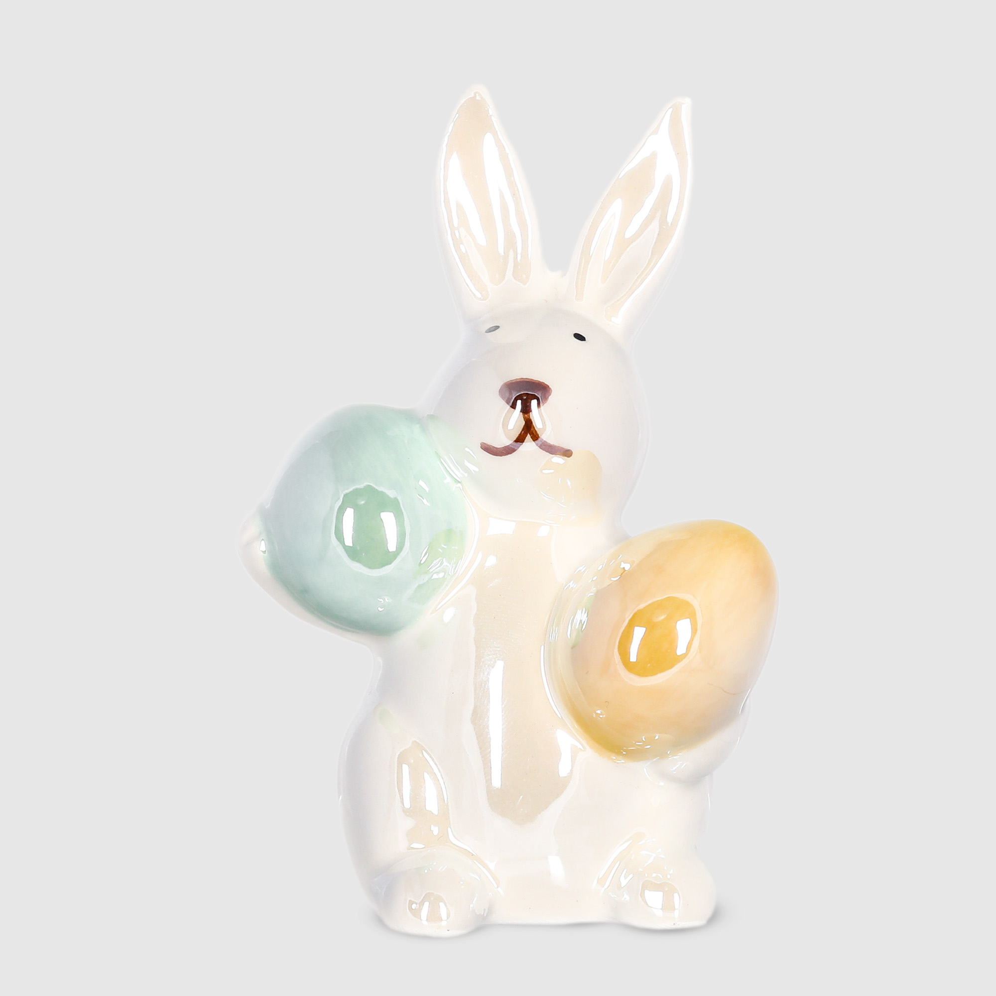 Кролик Crocus с 2 яйцами керамика 6,3x4,5x11 см
