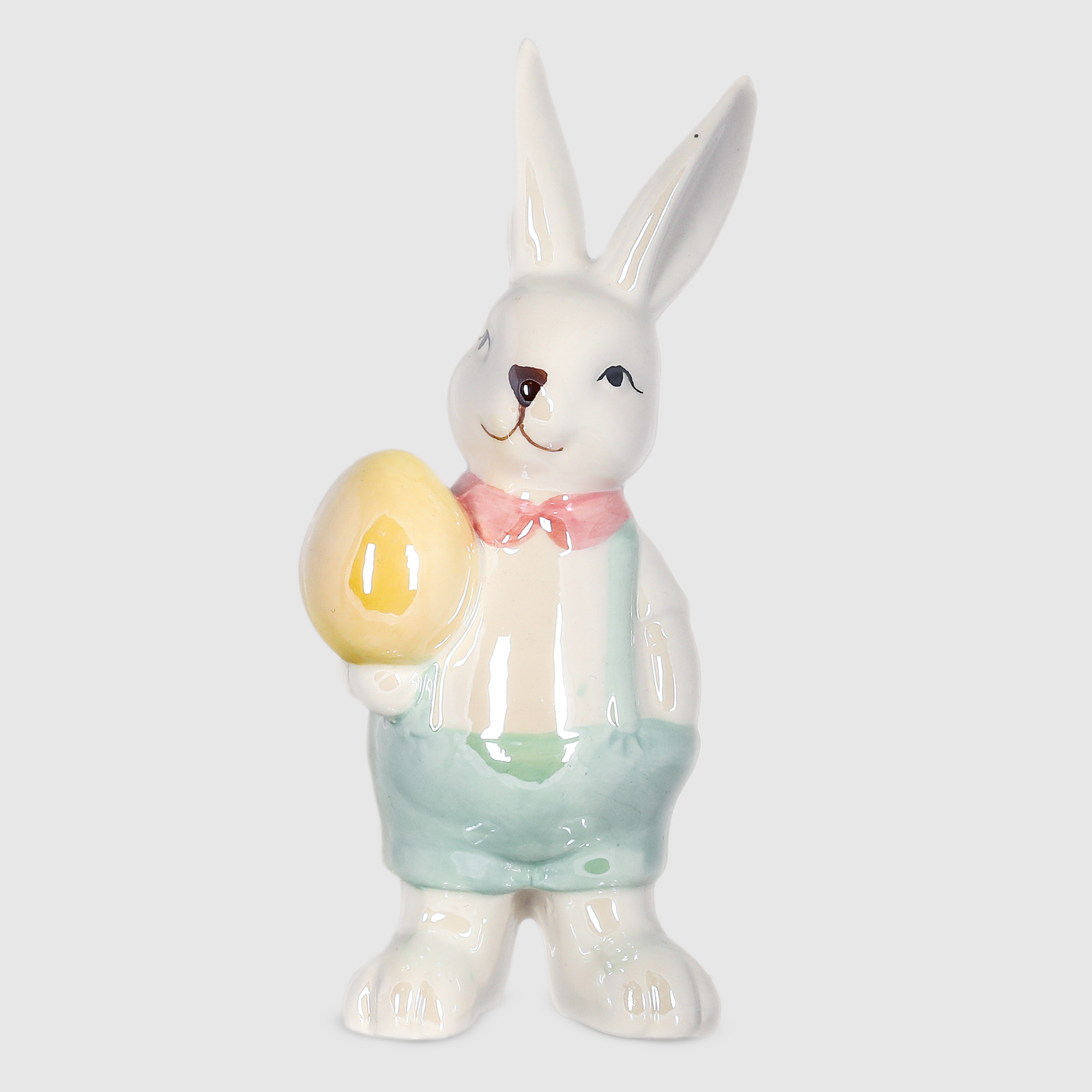 Кролик Crocus с яйцом керамика 7,3x5,5x16,5 см