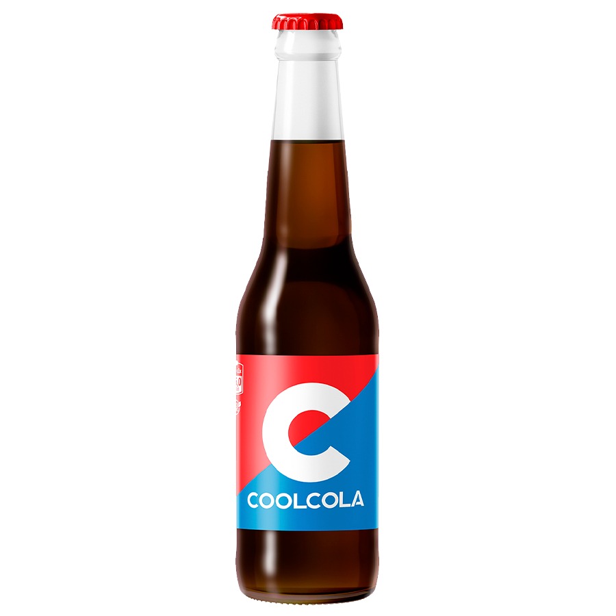 Напиток газированный Очаково COOL COLA безалкогольный, 330 мл напиток волчок cola 0 33 литра газ ж б 24 шт в уп