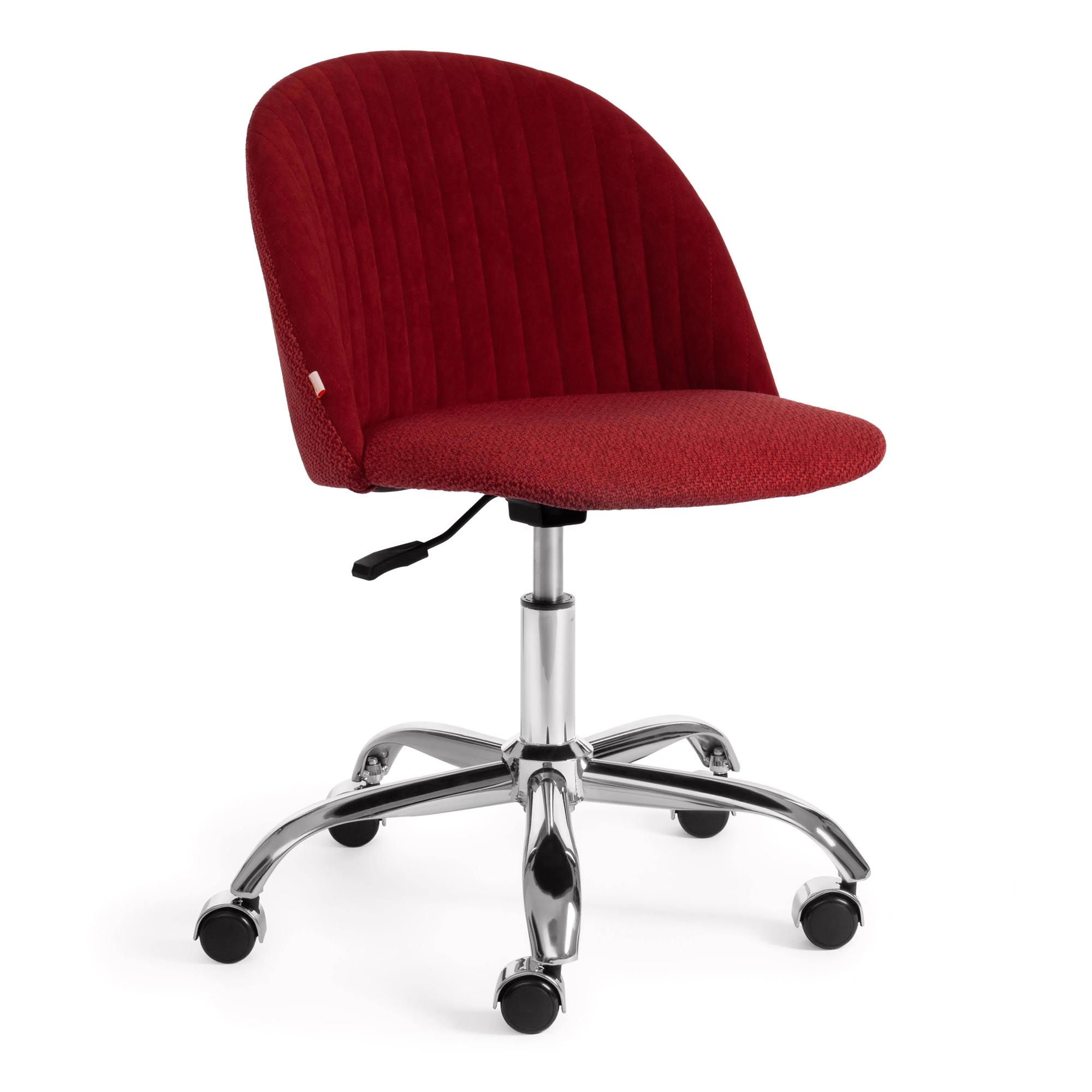 Кресло компьютерное TC флок/ткань бордовый/красный кресло tetchair parma флок ткань серый 29 tw 12