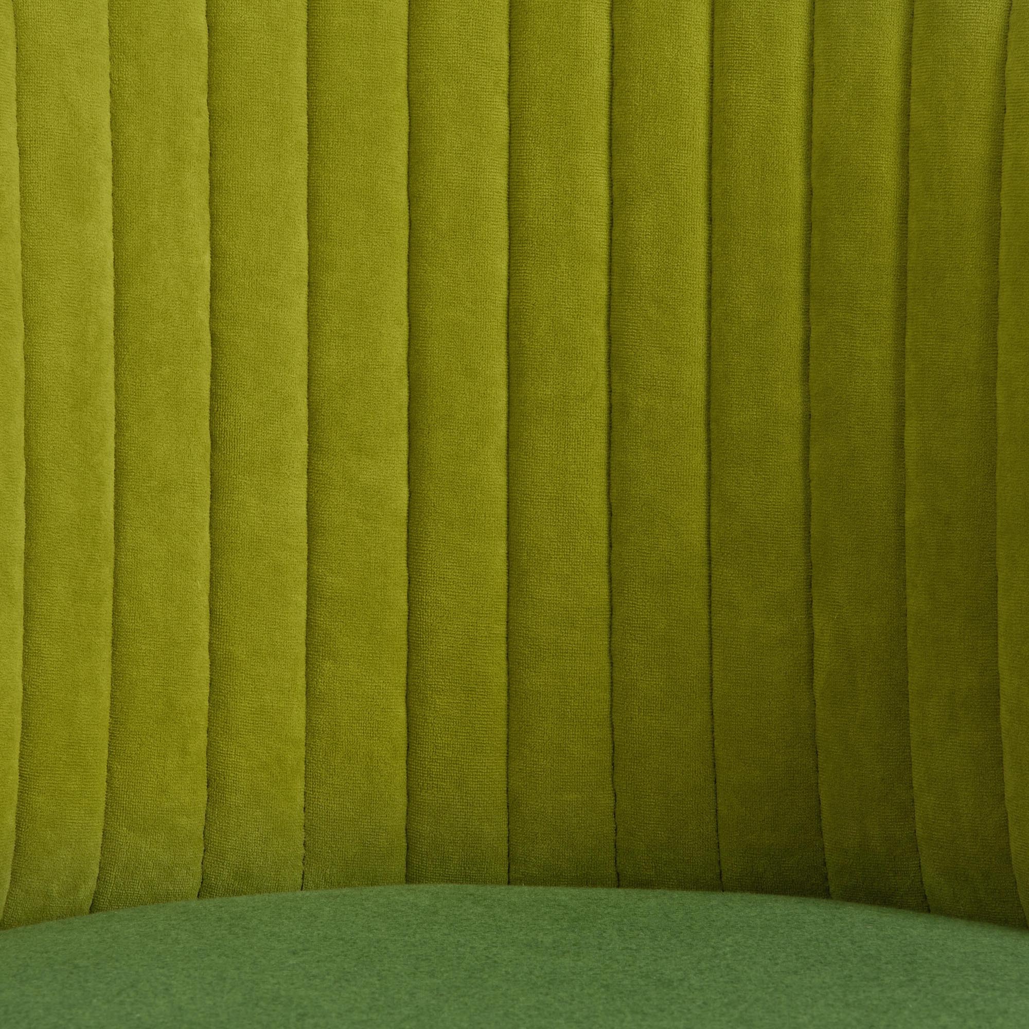 Кресло компьютерное TC флок/экошерсть олива/зеленый, цвет серебристый - фото 6