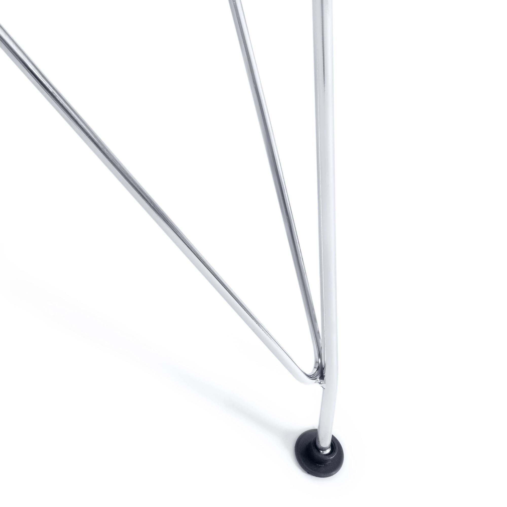 Стул TC Tulip Iron Chair 54,5x48x83,5 см черный, цвет серебристый - фото 8