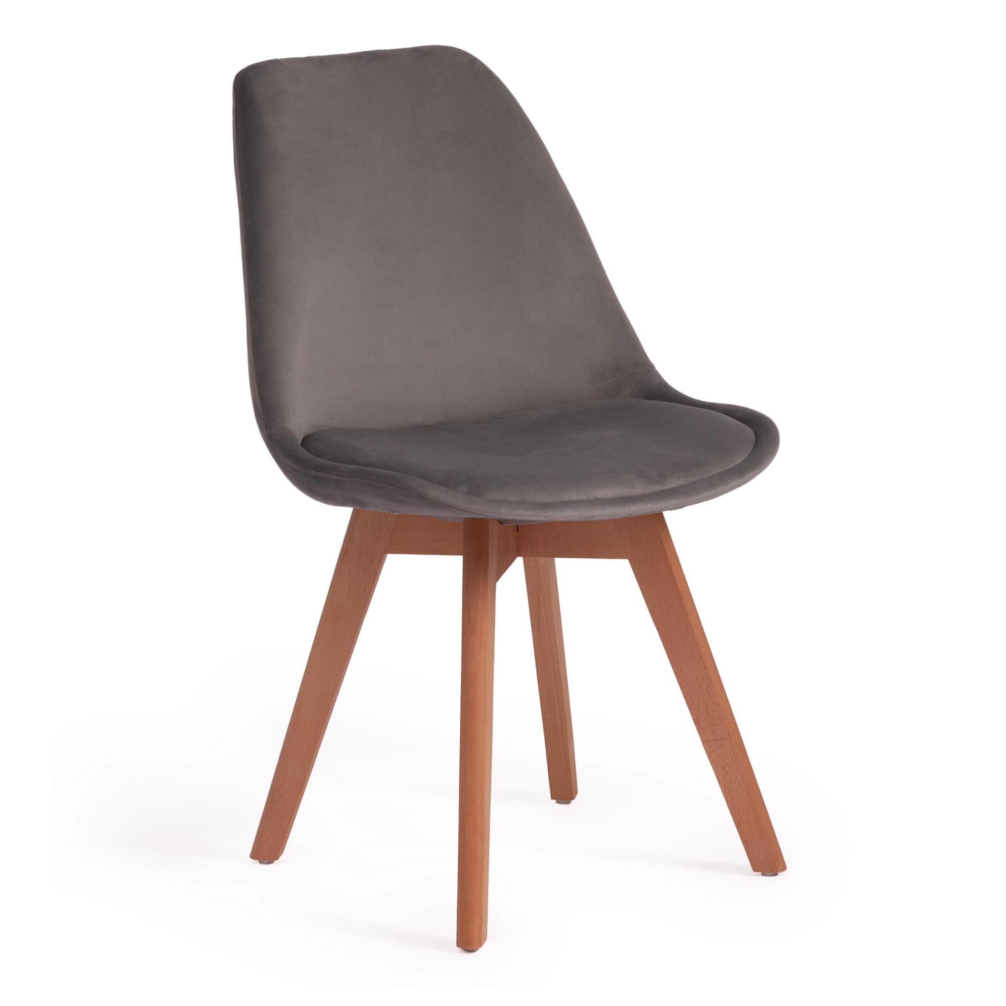 Стул TC Tulip Soft 54x47x83 см светло-серый/натуральный роскошный стул nordic светильник для макияжа домашний круглый стул для спальни туалетный стул сетчатый красный стул для макияжа милый табур