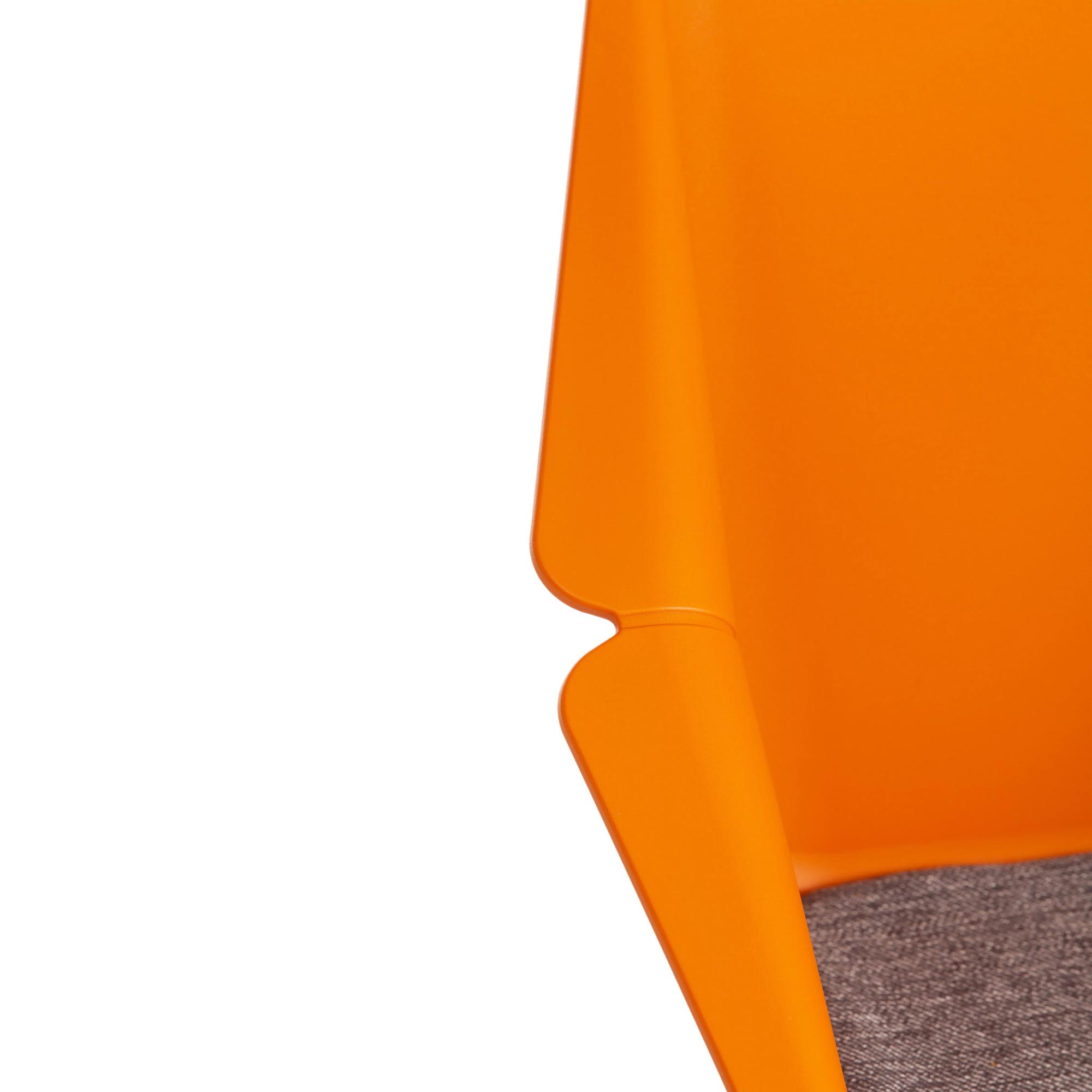 Стул TC Doro 61,5x55x46x89 см оранжевый/серый, цвет черный - фото 8
