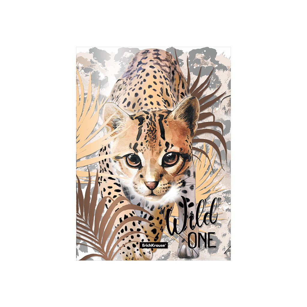 Папка-уголок пластиковая Erich Krause Wild Cat A4 подкладка настольная пластиковая erich krause wild cat a4