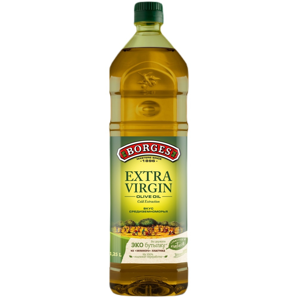 Масло оливковое Borges Extra Virgin 1,25 л - фото 1