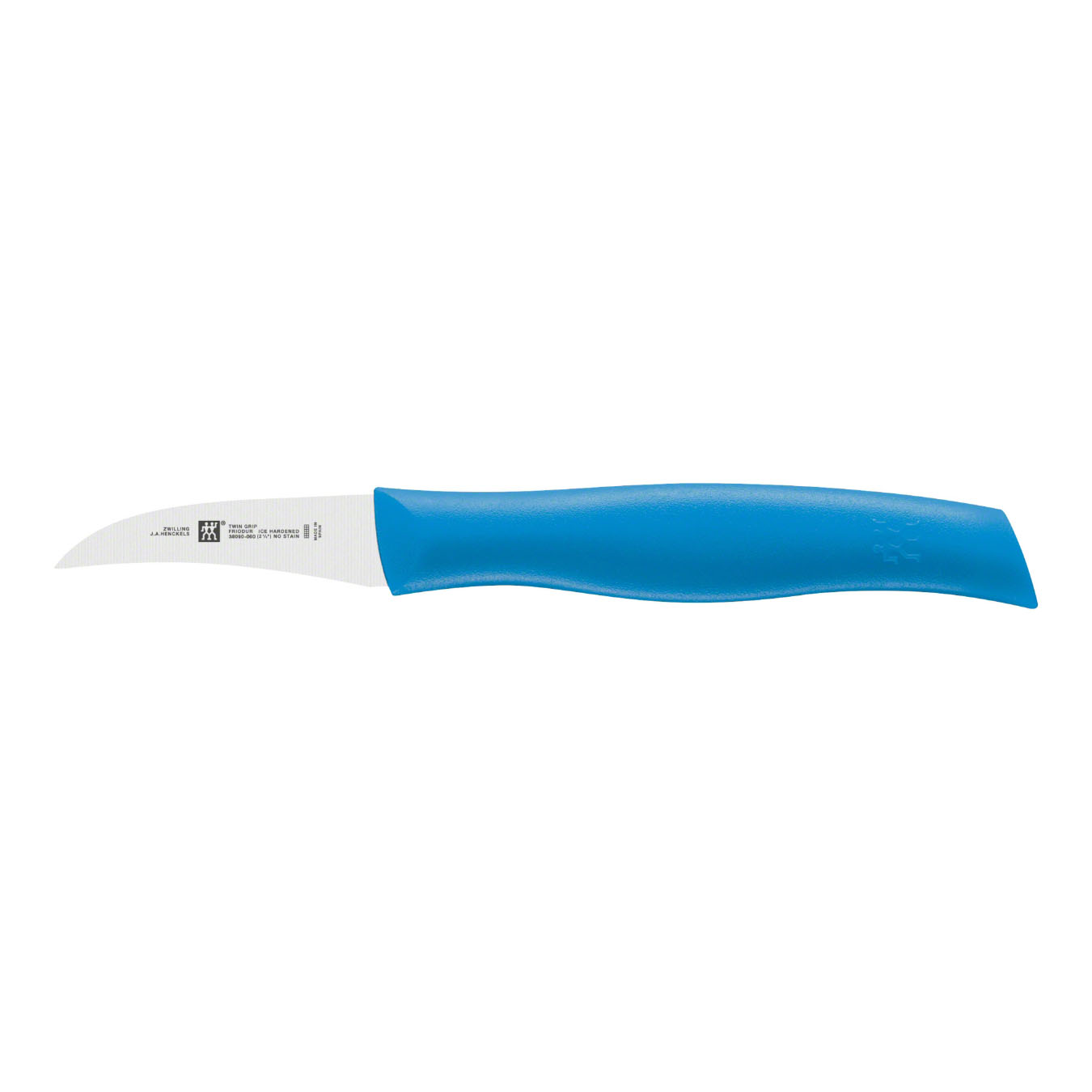 Нож Zwilling Twin Grip 60 мм для овощей голубой щипчики для ногтей zwilling twin box prime 6 см