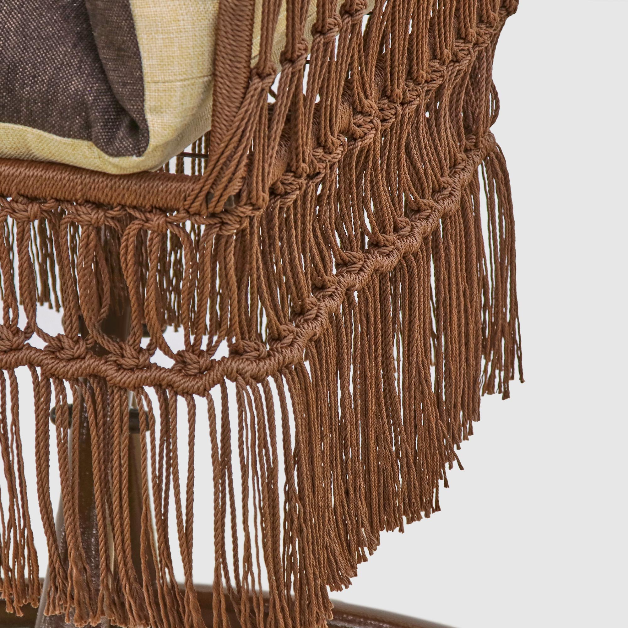 фото Кресло подвесное besta fiesta кимберли коричневое (без каркаса)