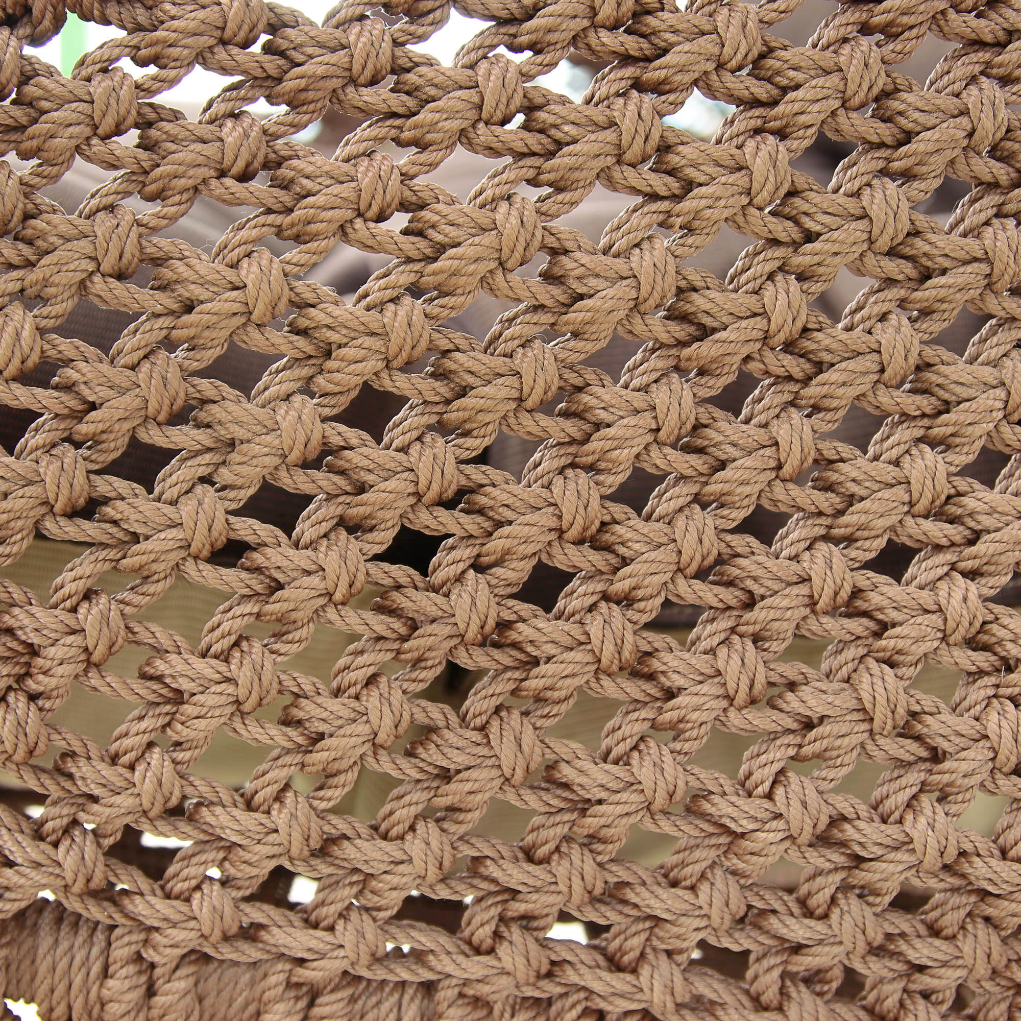 фото Кресло-качалка besta fiesta сеара подвесное коричневое (без каркаса)