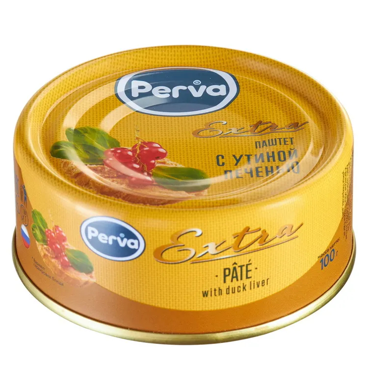 

Паштет Perva Meat Extra из утиной печени 100 г