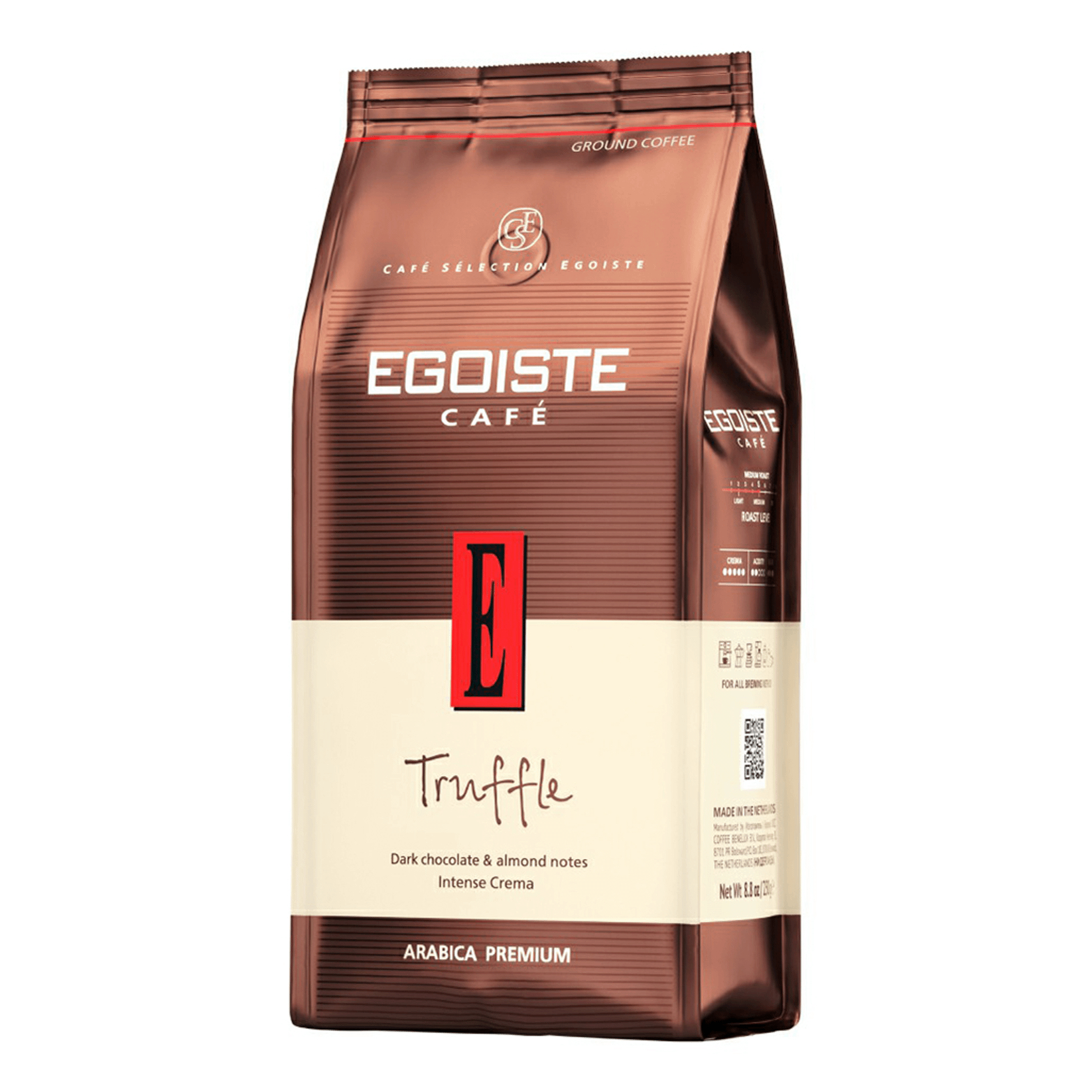 Кофе молотый Egoiste Truffle 250 г без брэнда кофе молотый espresso ground pack egoiste