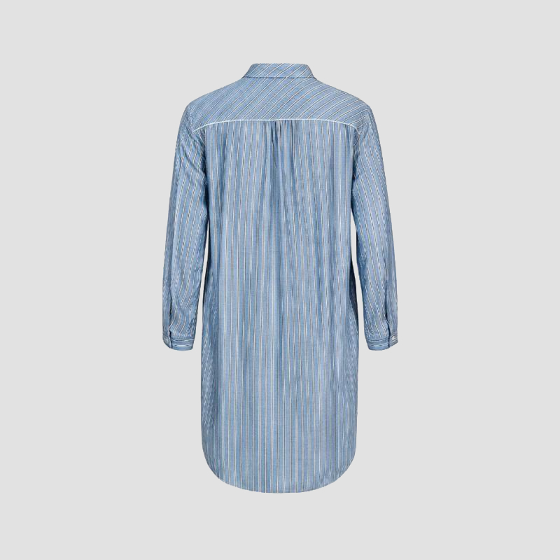 Женская рубашка Togas Кларити голубая XS (42), цвет голубой, размер 42 - фото 2