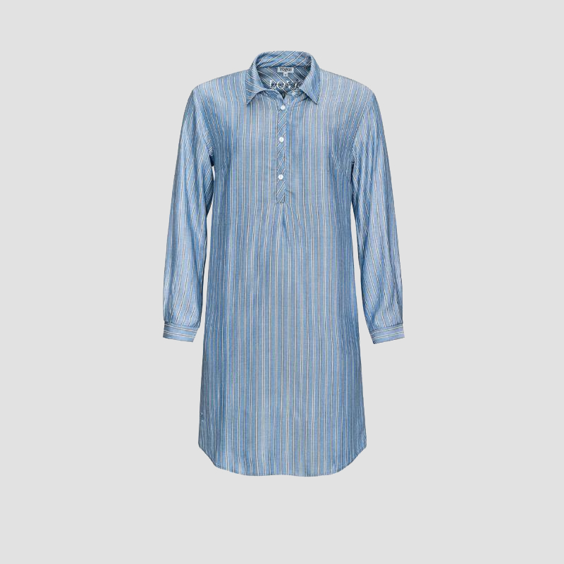 Женская рубашка Togas Кларити голубая L (48), цвет голубой, размер 48