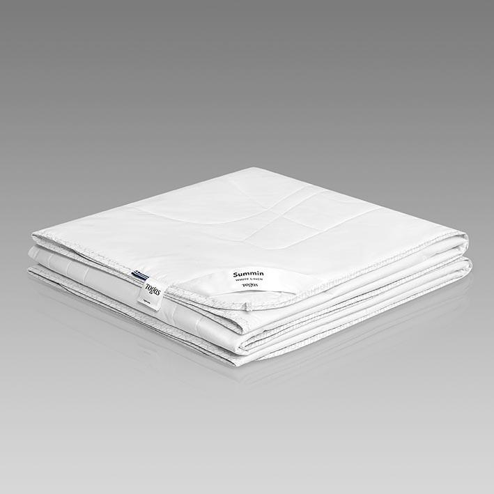 Одеяло Togas Саммин белое 175х205 см, цвет белый - фото 1
