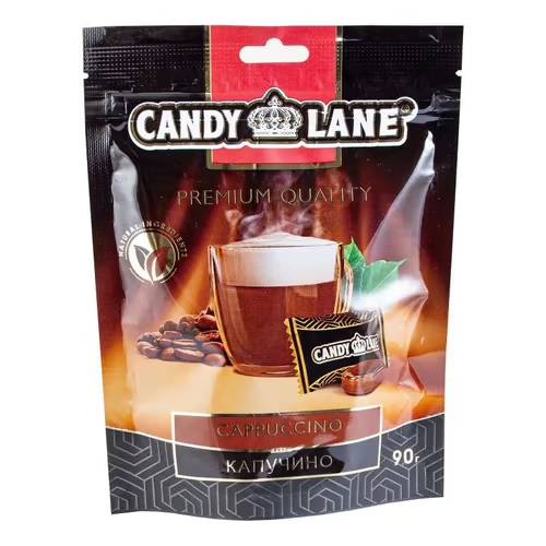 Леденцы Candy Lane капучино, 90 г леденцы candy lane лайм и мята 90 г