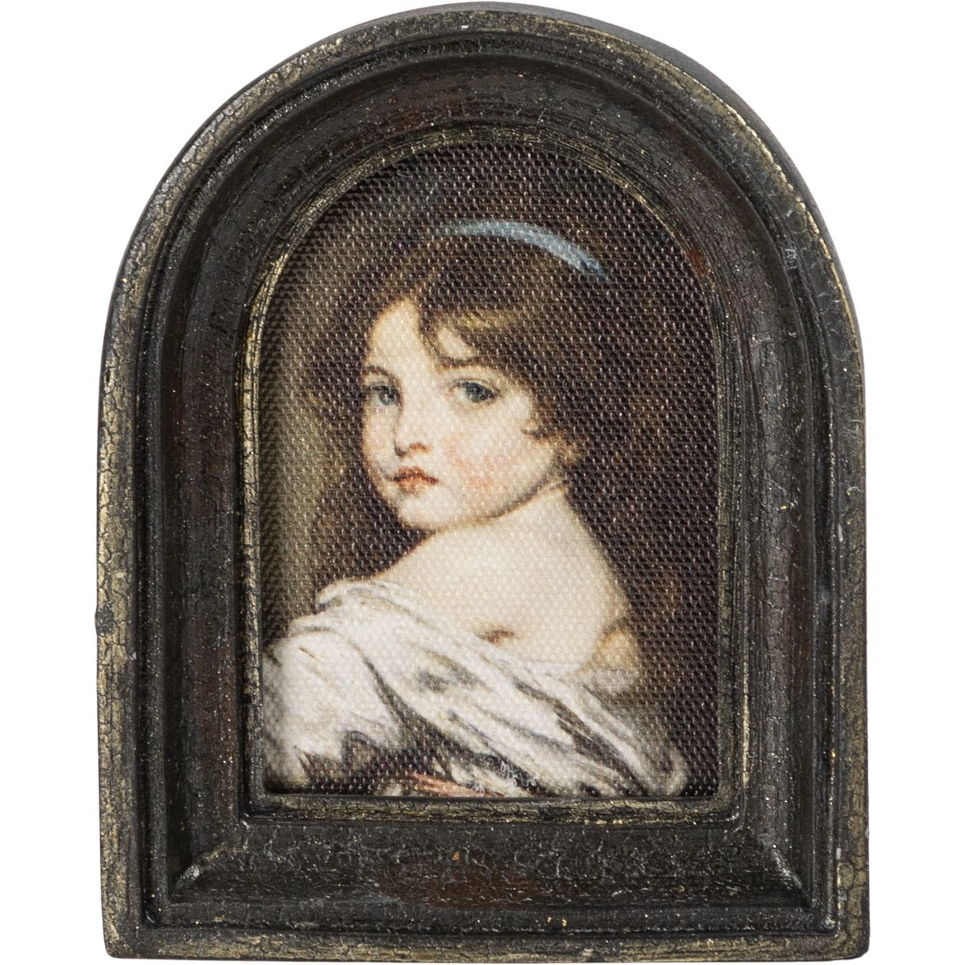 Картина в раме Glasar мини девочка 9х3х12 см юнландия картина по номерам олененок