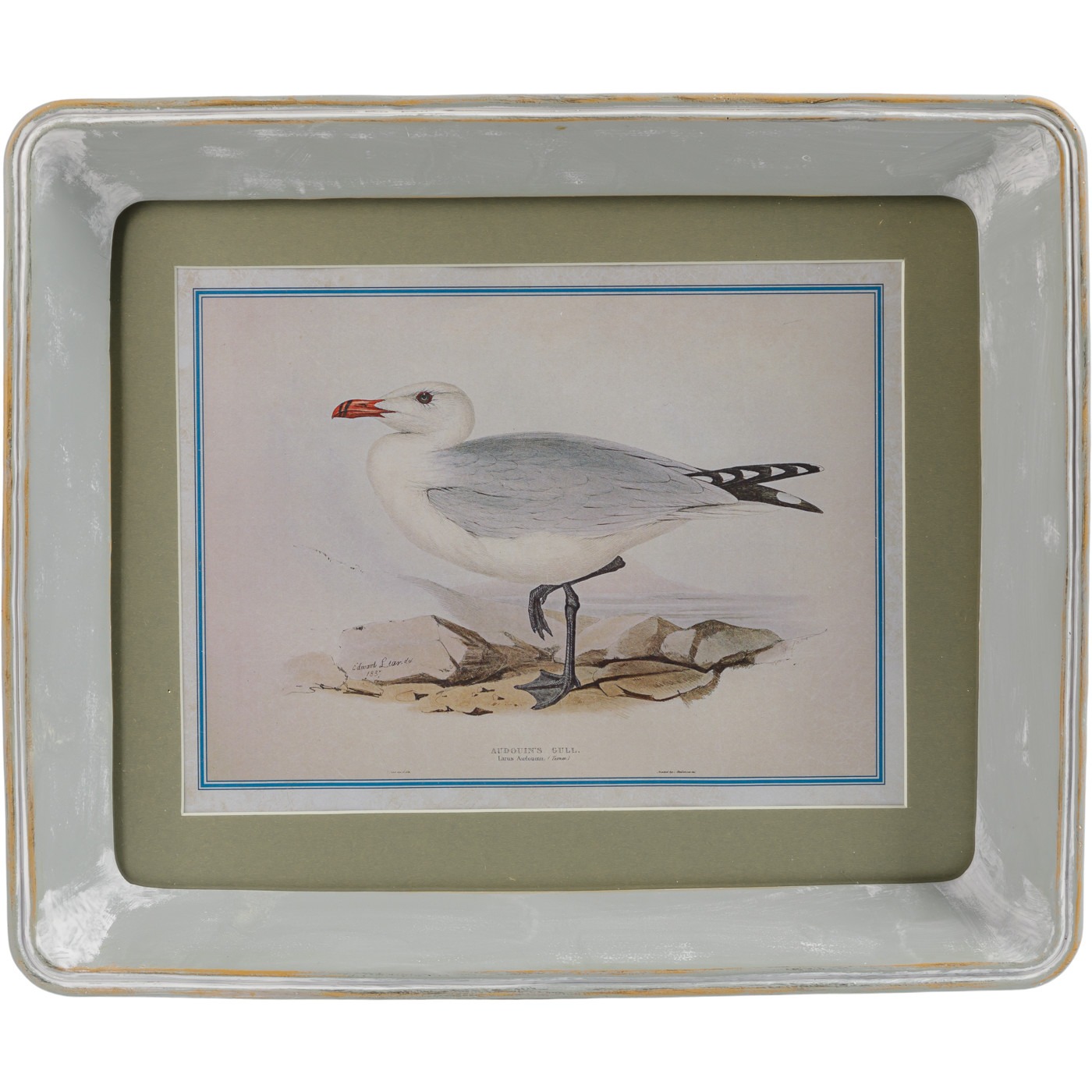 Картина в раме Glasar чайка 25х3х30 см картина glasar в овальной позолоченной раме птица 23x2x28 см