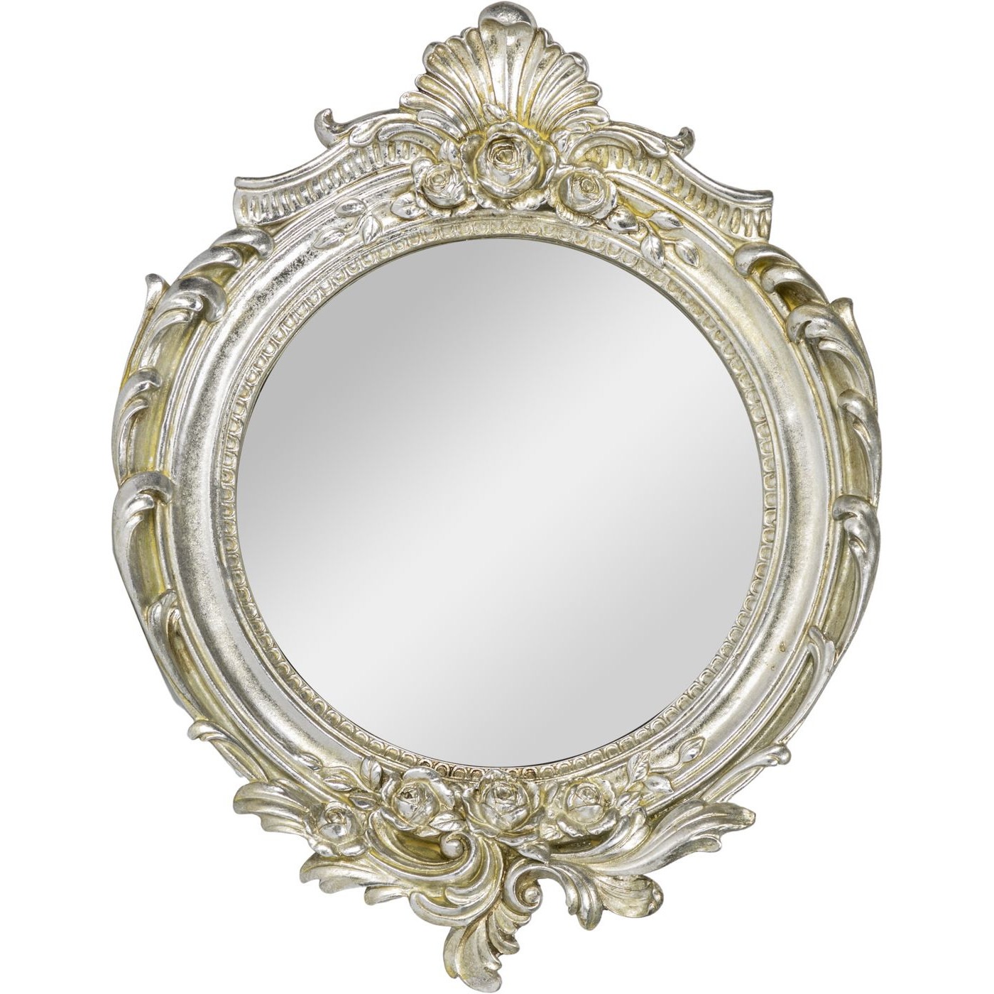 цена Зеркало настенное Glasar серебристое 27х4х35 см