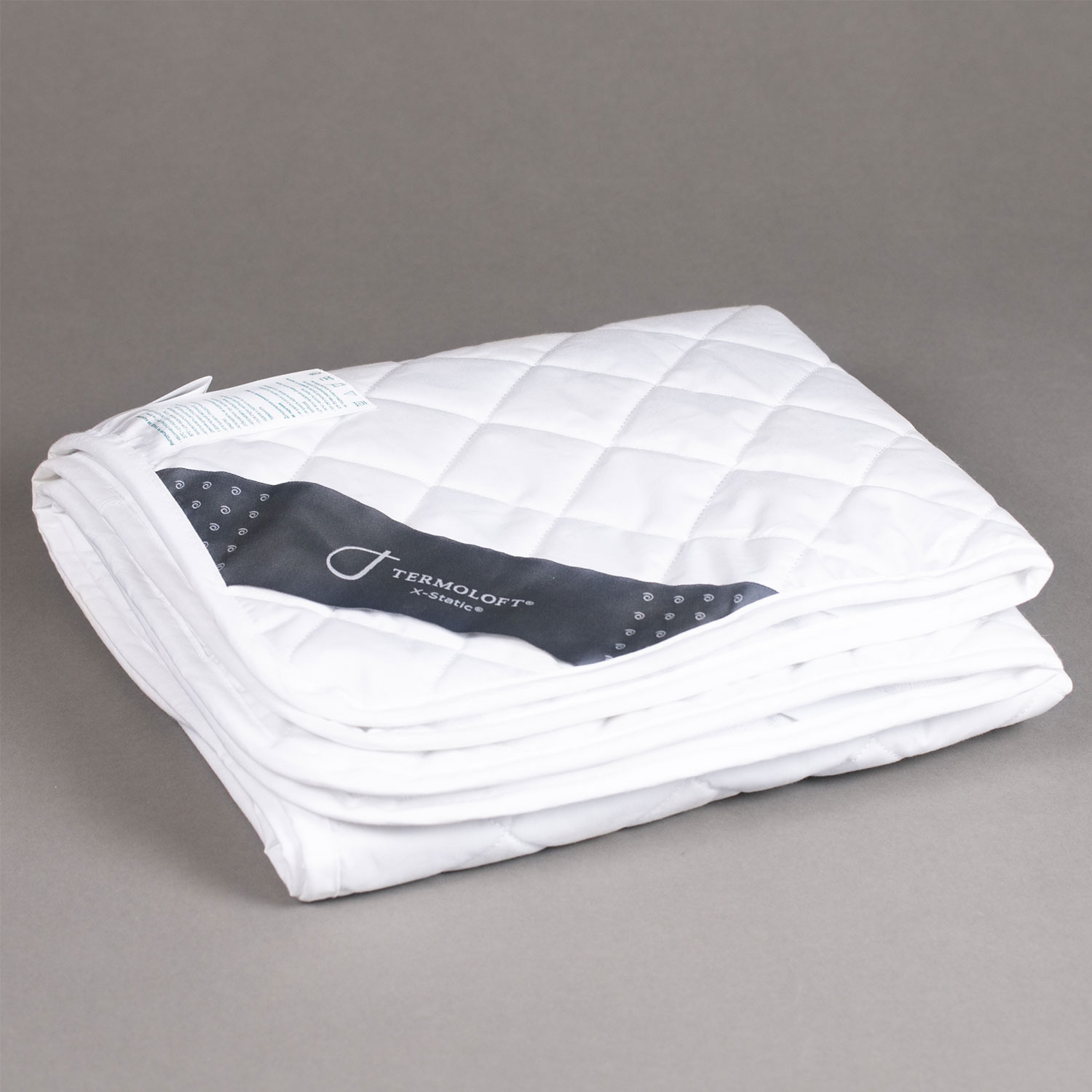 Комплект Одеяло Termoloft x-static 100х135 см +детская подушка 40х60 +детский наматрасник 60х120, цвет белый - фото 2