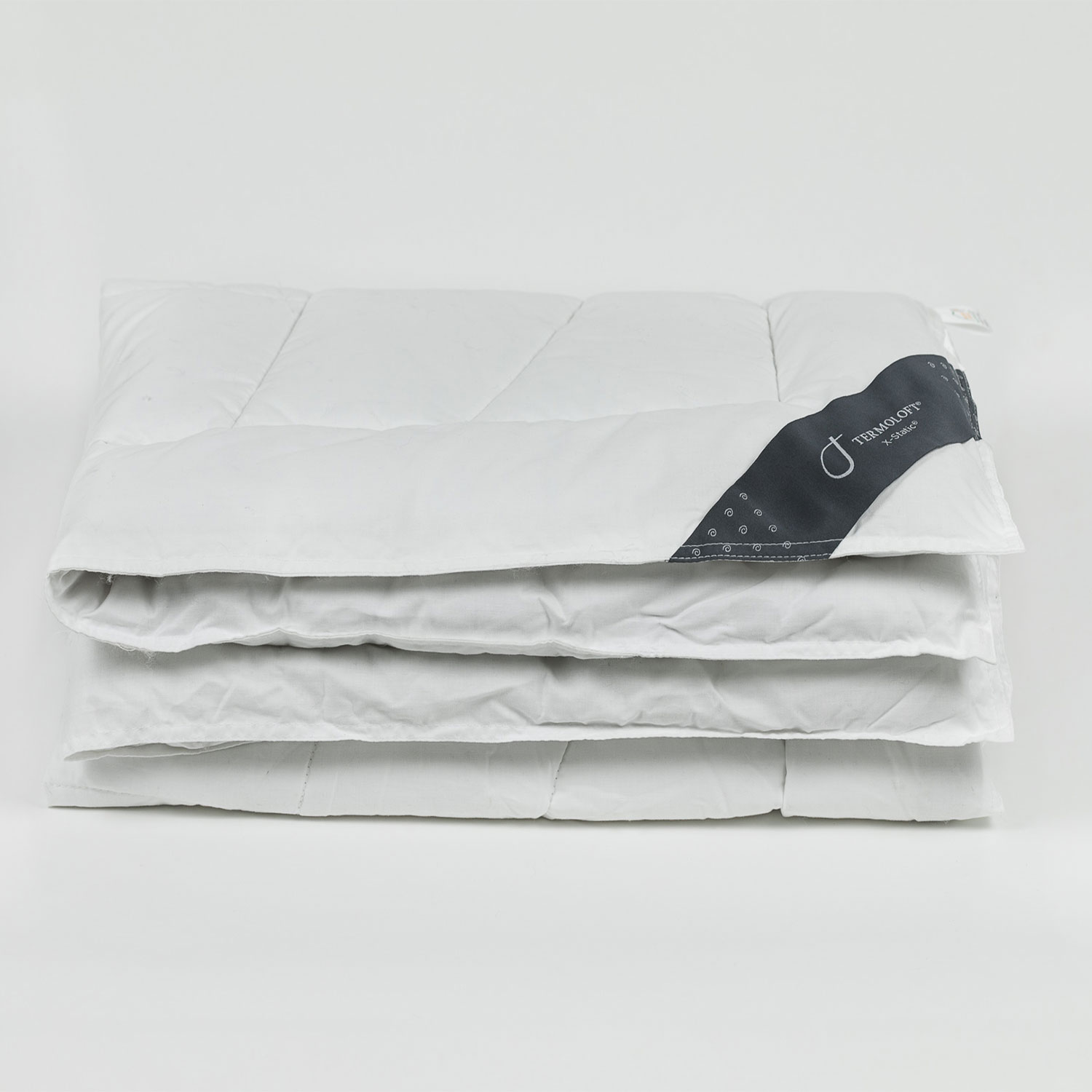 Комплект Одеяло Termoloft x-static 100х135 см +детская подушка 40х60 +детский наматрасник 60х120, цвет белый - фото 4