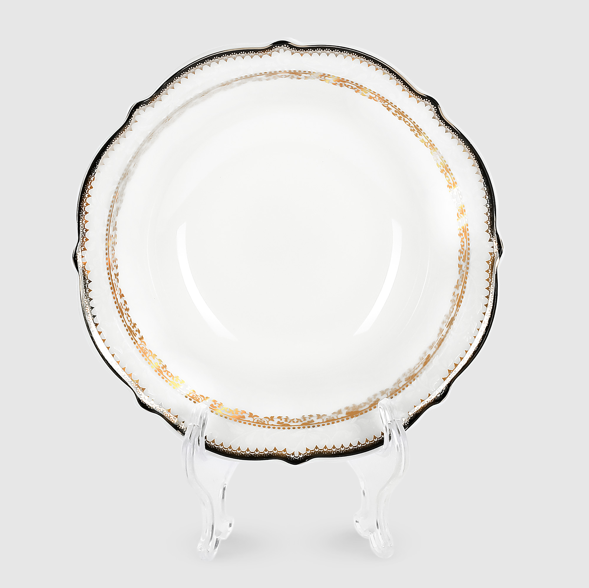 Сервиз столовый Macbeth bone porcelain Gala day 26 предметов 6 персон, цвет белый - фото 16