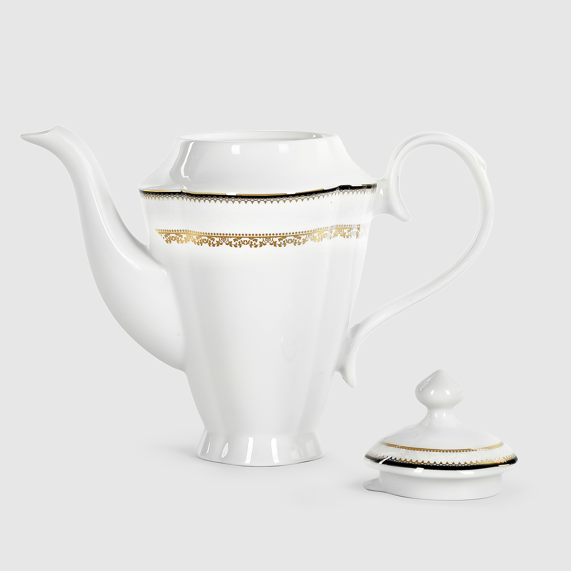 фото Сервиз чайный macbeth bone porcelain gala day 14 предметов 6 персон