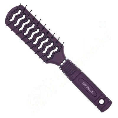 резинка для волос блестящая фиолетовая winx Расческа для волос Di valore Della moda продувная фиолетовая 22,5 см