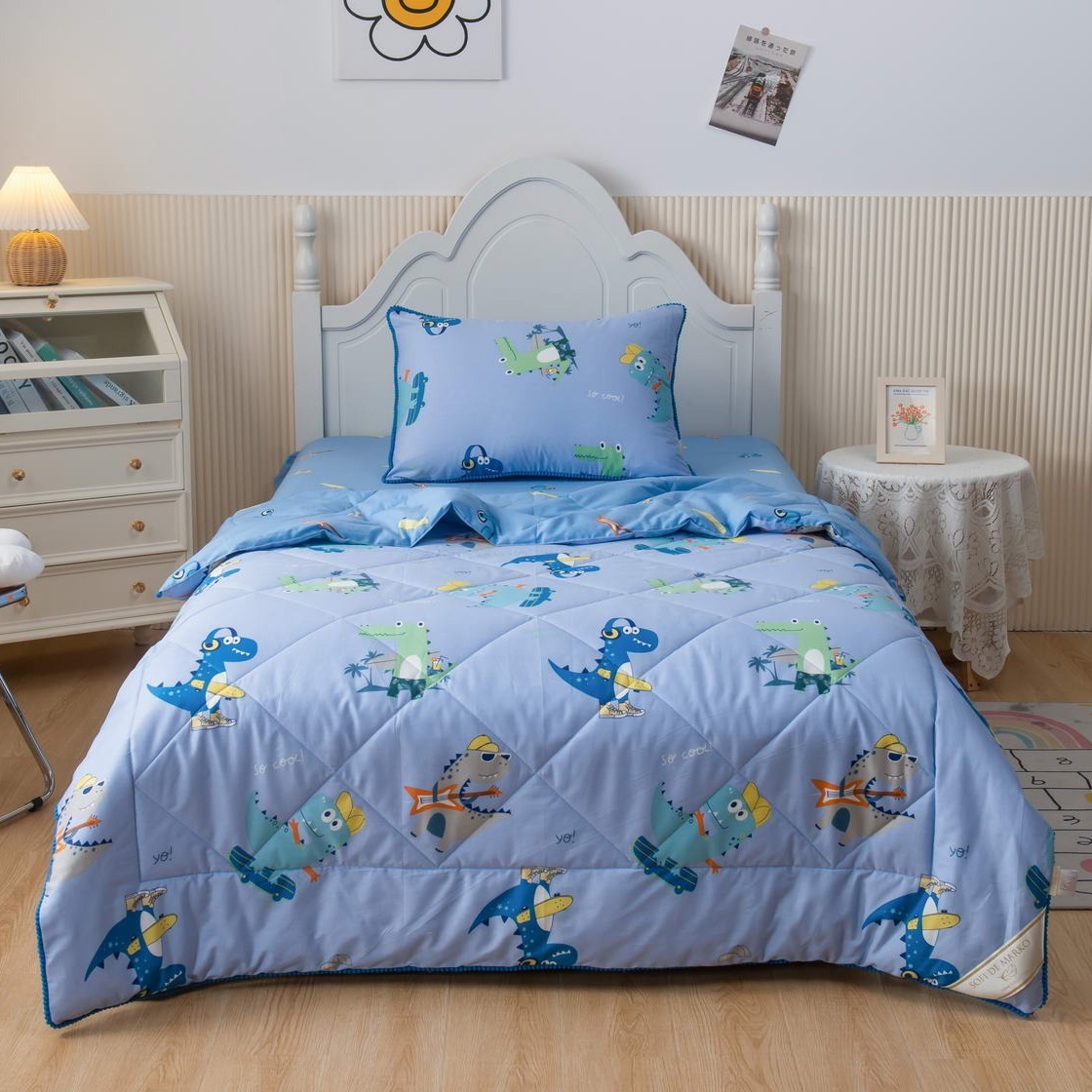 Комплект постельного белья Sofi De Marko Crocodile Детский Полуторный детский назальный аспиратор с колпачком голубой
