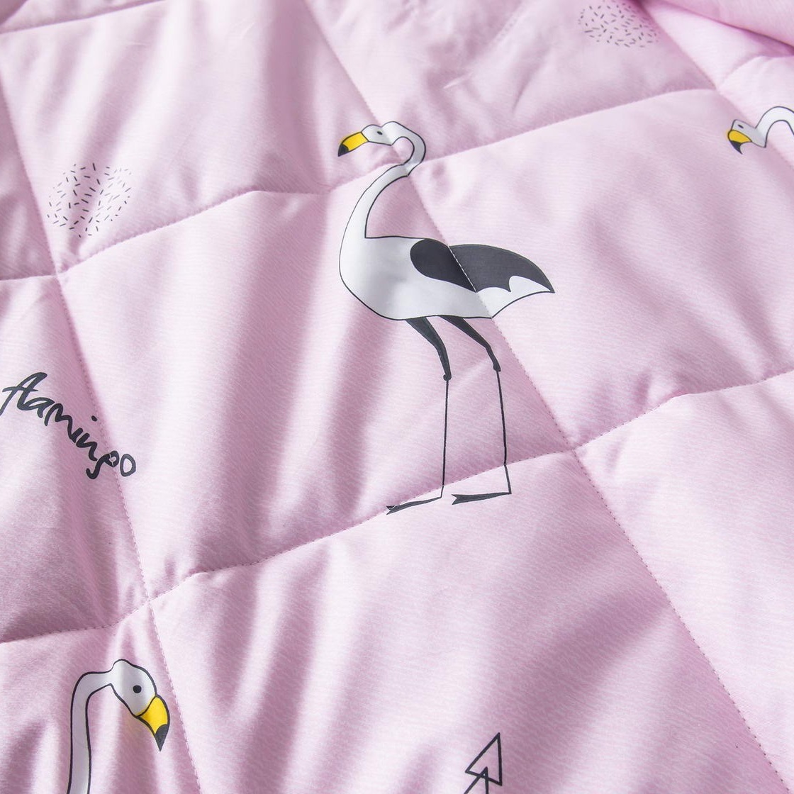 Комплект постельного белья Sofi De Marko Flamingo Детский Полуторный, цвет розовый, размер Детский - фото 3