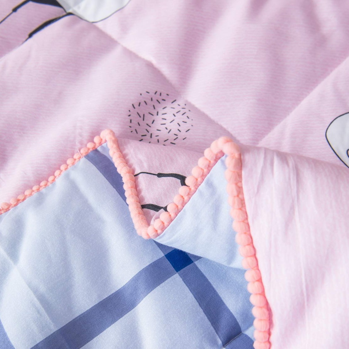 Комплект постельного белья Sofi De Marko Flamingo Детский Полуторный, цвет розовый, размер Детский - фото 4