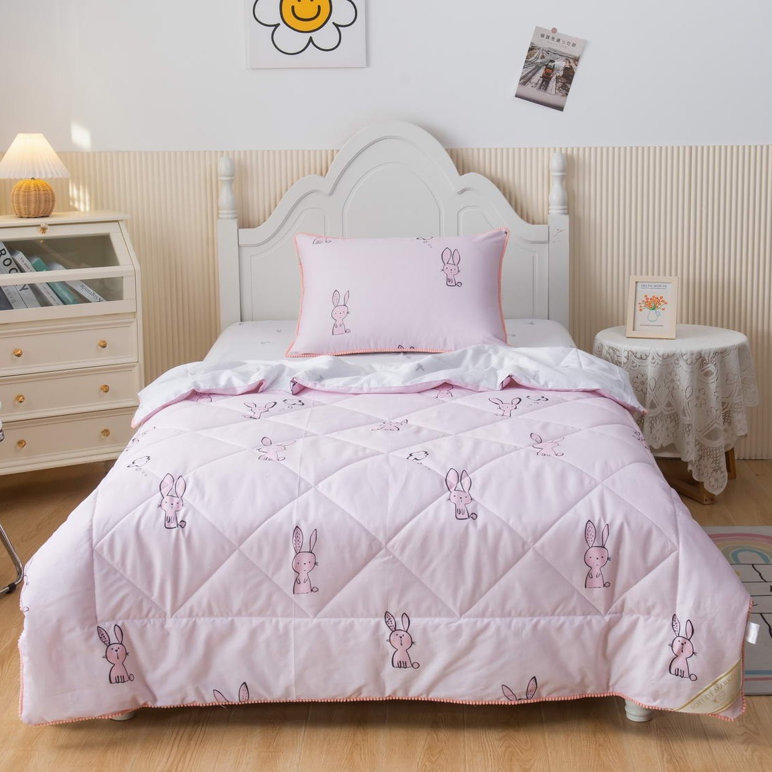 Комплект постельного белья Sofi De Marko Зайчонок Детский Полуторный детский назальный аспиратор с колпачком розовый