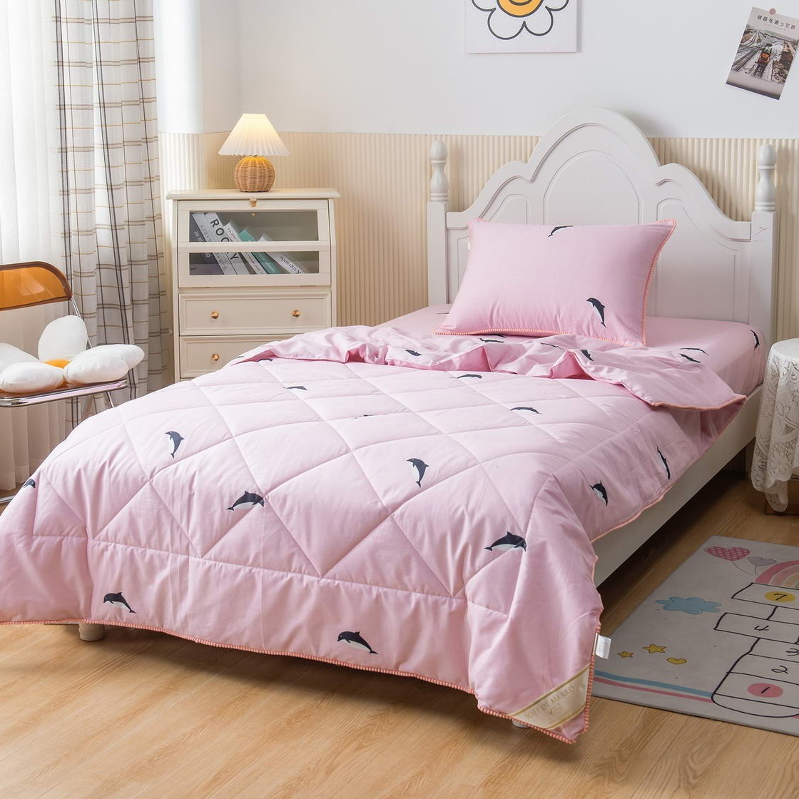 Комплект постельного белья Sofi De Marko Касатка Детский Полуторный, цвет розовый, размер Детский - фото 2