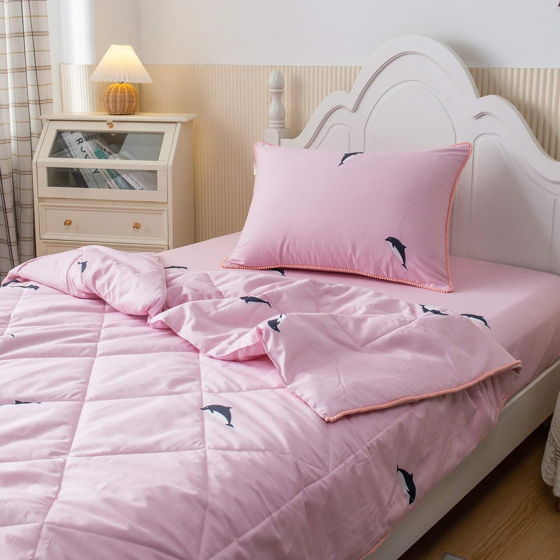 Комплект постельного белья Sofi De Marko Касатка Детский Полуторный, цвет розовый, размер Детский - фото 3