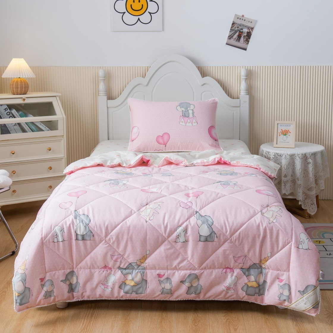 Комплект постельного белья Sofi De Marko Элиот Детский Полуторный, цвет розовый, размер Детский