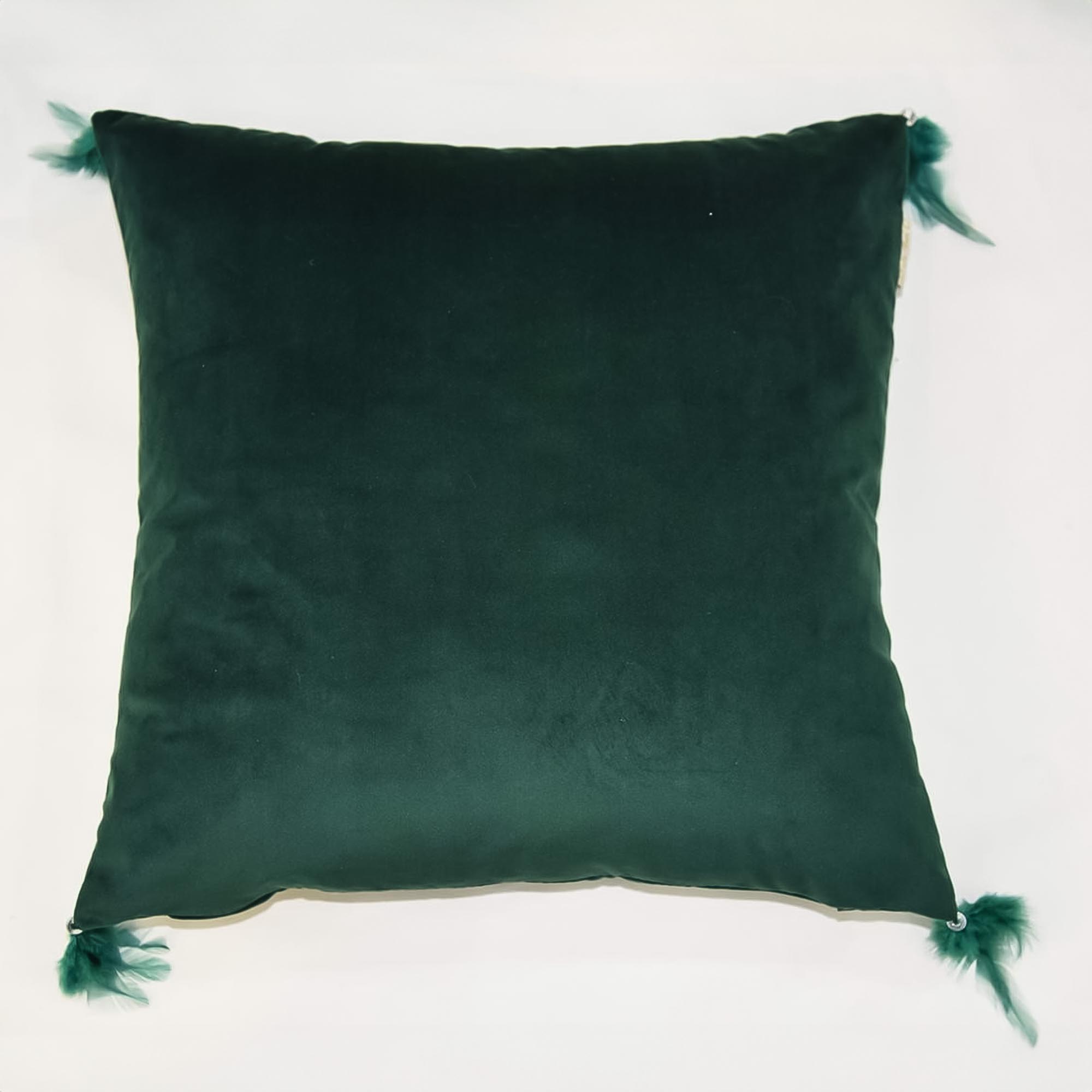 Подушка декоративная Sofi De Marko 45х45 жасмин изумрудный, цвет зеленый