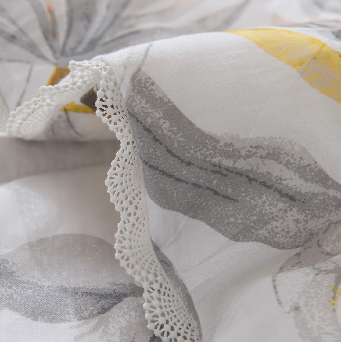 Одеяло Sofi De Marko 200х220 фрида серый, цвет белый/серая - фото 6